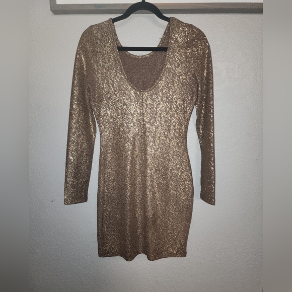 Dresses Gold Party Dress Poshmark